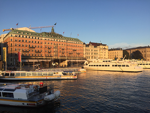 Organisation Assemblée Générale à Stockholm